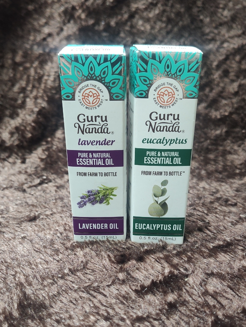Lavender & Eucalyptus Essential Oil Duo - Pure & Natural (Lavender, Eucalyptus)